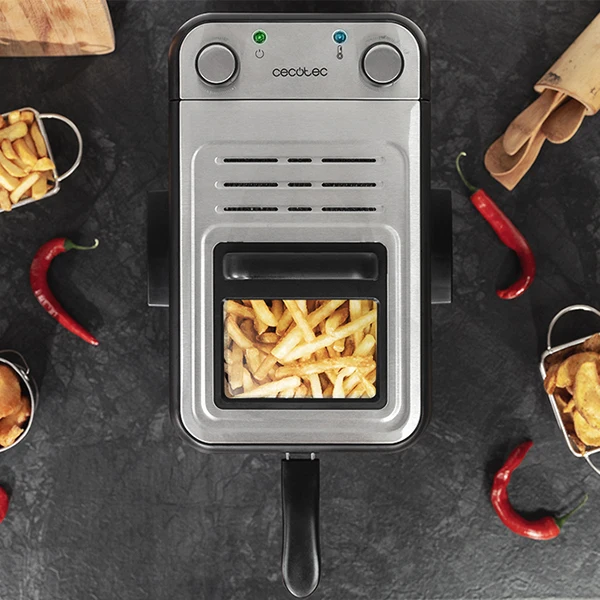 Фритюрница с глубоким содержанием жира Cecotec CleanFry Infinity 4000 4 л 3270 Вт черный