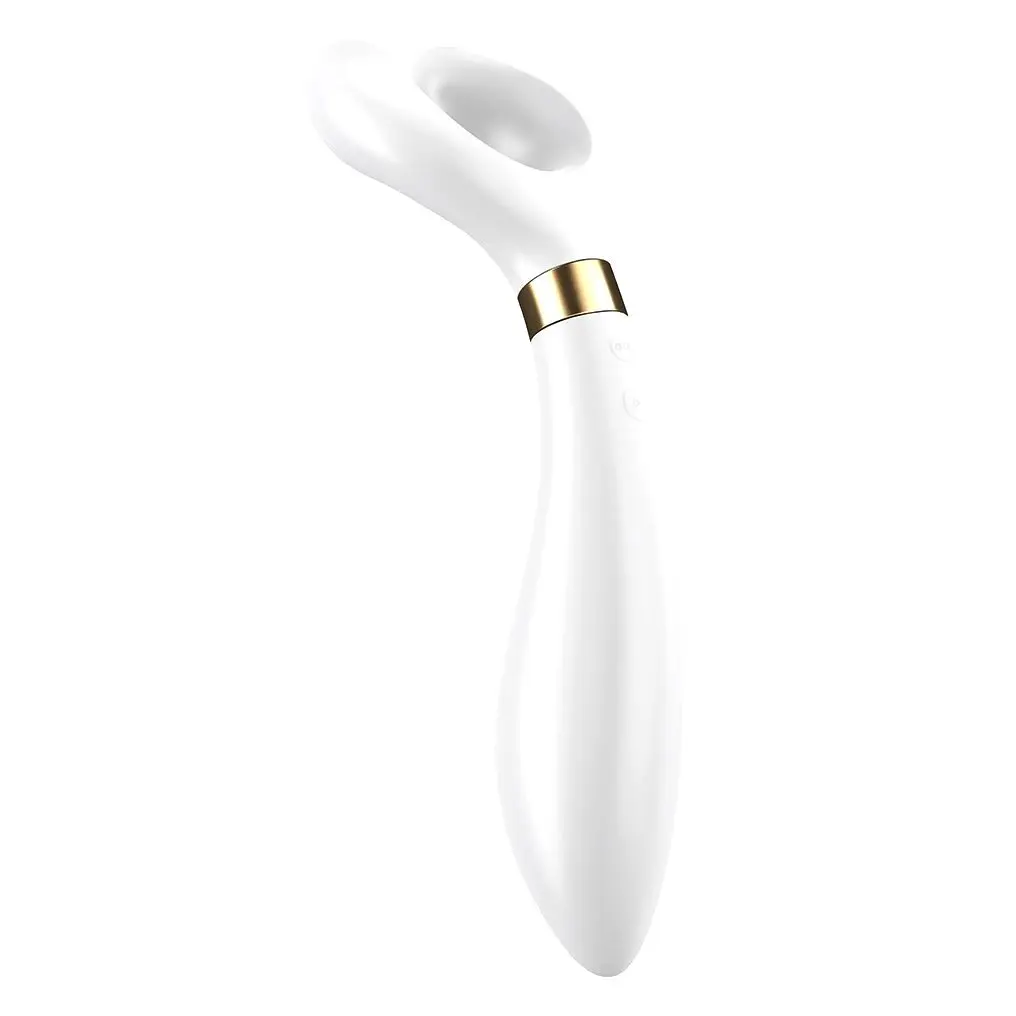 Satisfyer Вибратор силиконовый Endless Fun (Partner Multifun 3) 23.5 см white | Красота и здоровье