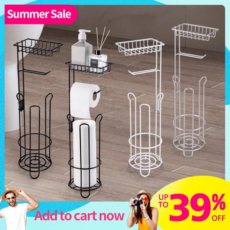 Подставка держатель для туалетной бумаги рулон из нержавеющей стали ванной