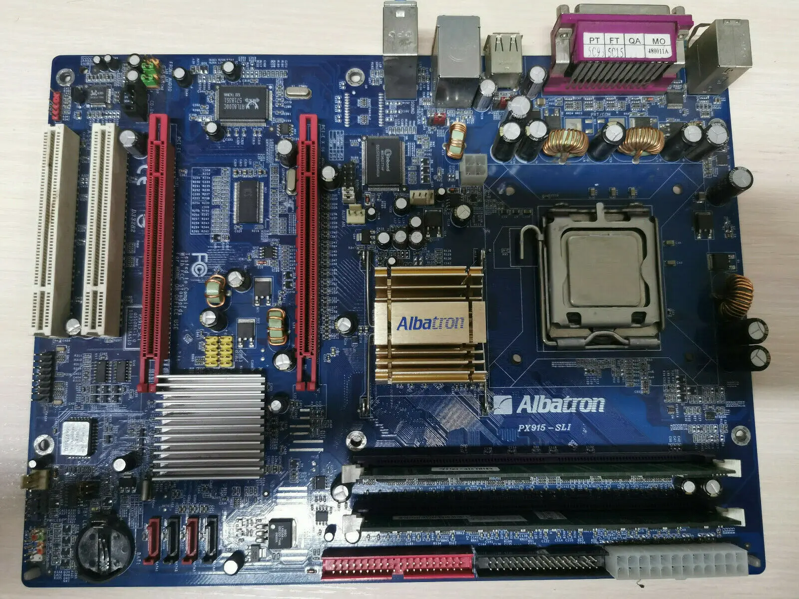 Motherboard Albatron px915-dv (px915-sli) LGA 775 |