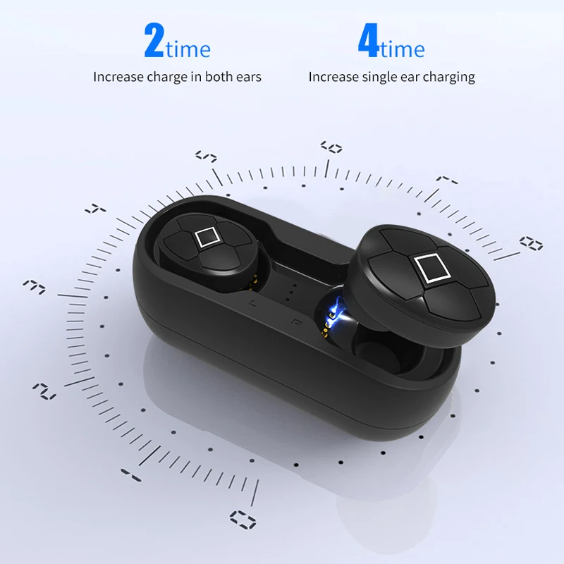 Мини TWS Bluetooth наушники 5 0 беспроводные водонепроницаемые гарнитуры Стерео