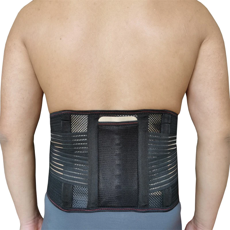 

Orthopedic Men Women Posture Corrector Lumbar Support Back Brace Tourmaline Self-heating Magnetic Widen Waist Belt Steel Bone