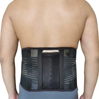 orthopedic men women posture corrector lumbar support back brace tourmaline self heating magnetic widen waist belt steel bone