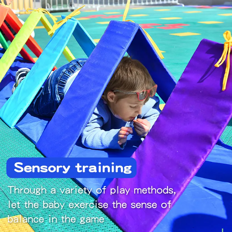 

Kindergarten Children's Sensory Integration Training Roof Ladder Equipment Crawling Jumping Intelligent Teaching Aids