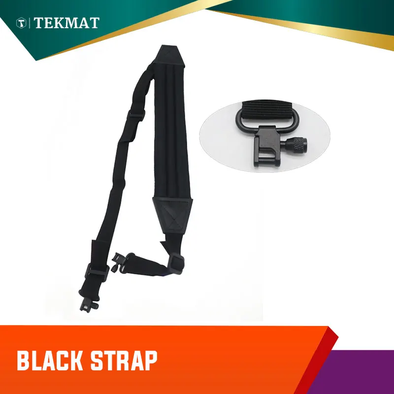 

Tekmat Tactical Accessories Gun Rifle Shotgun Sling Textured Backing With 1 Inch Straps Swivels No-slip Black