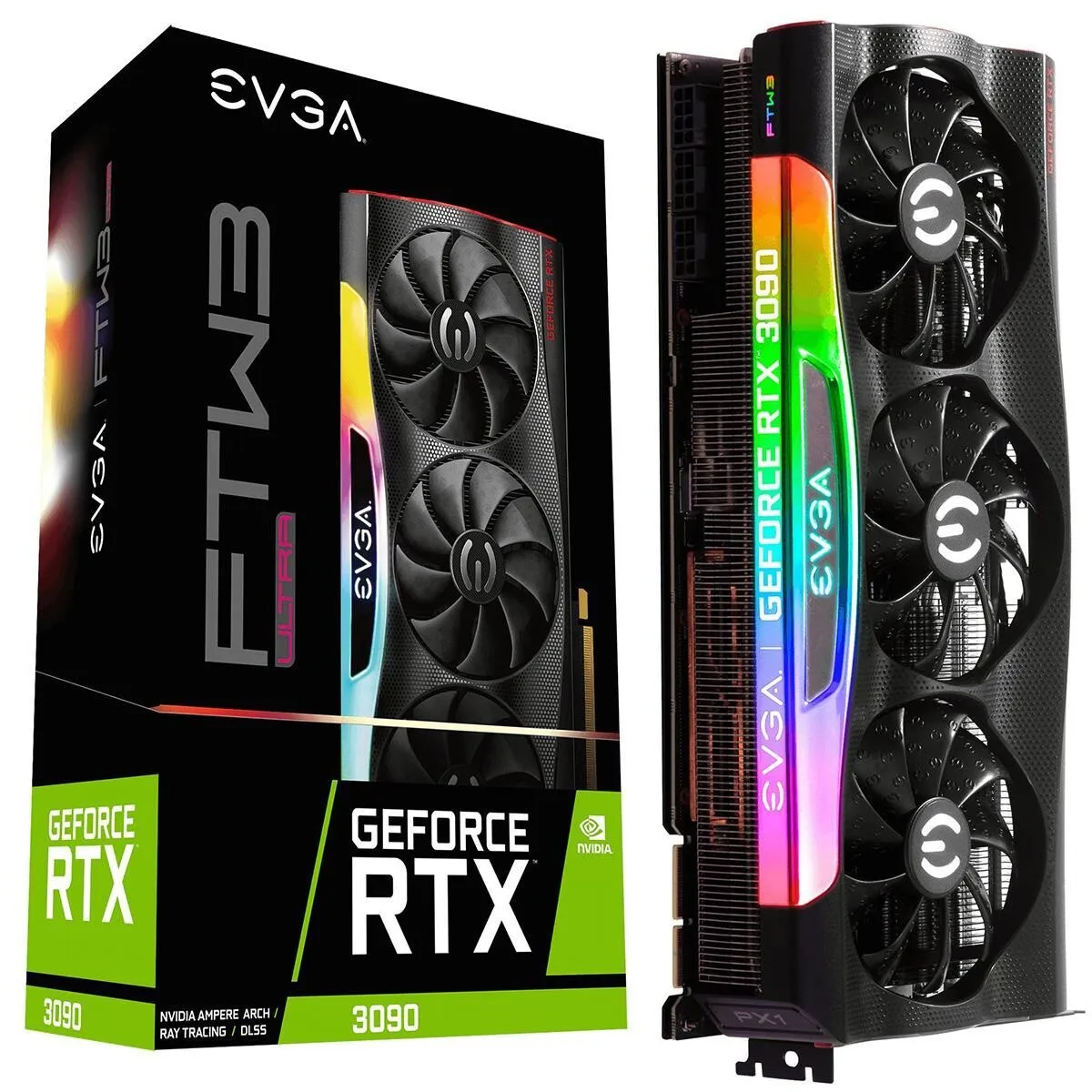 

EVGA GeForce RTX 3090 FTW3 Ultra Gaming, 24 Гб GDDR6X