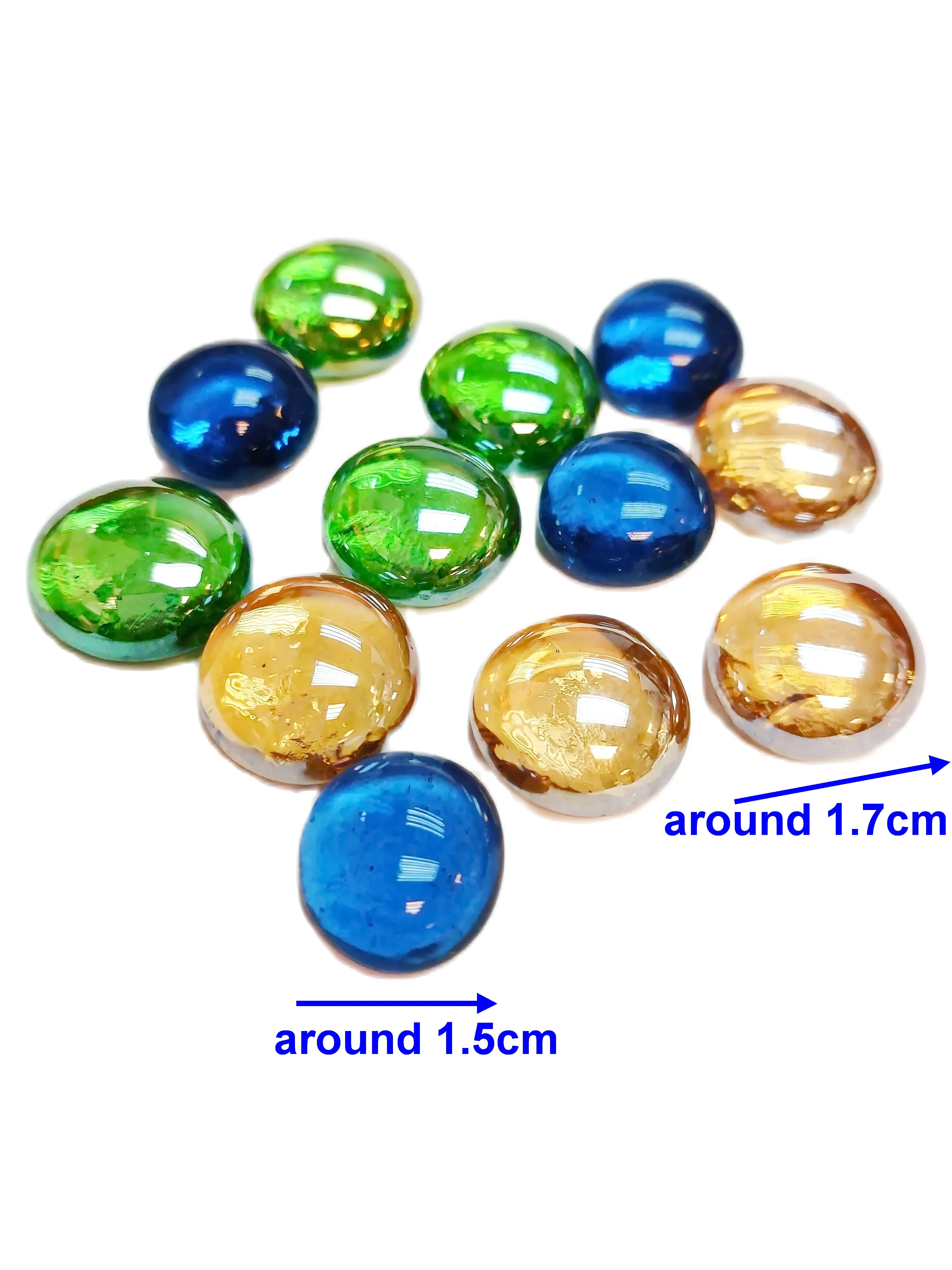 Плоские стеклянные Мраморные Шарики 100 шт. бусины драгоценные камни для ВАЗ