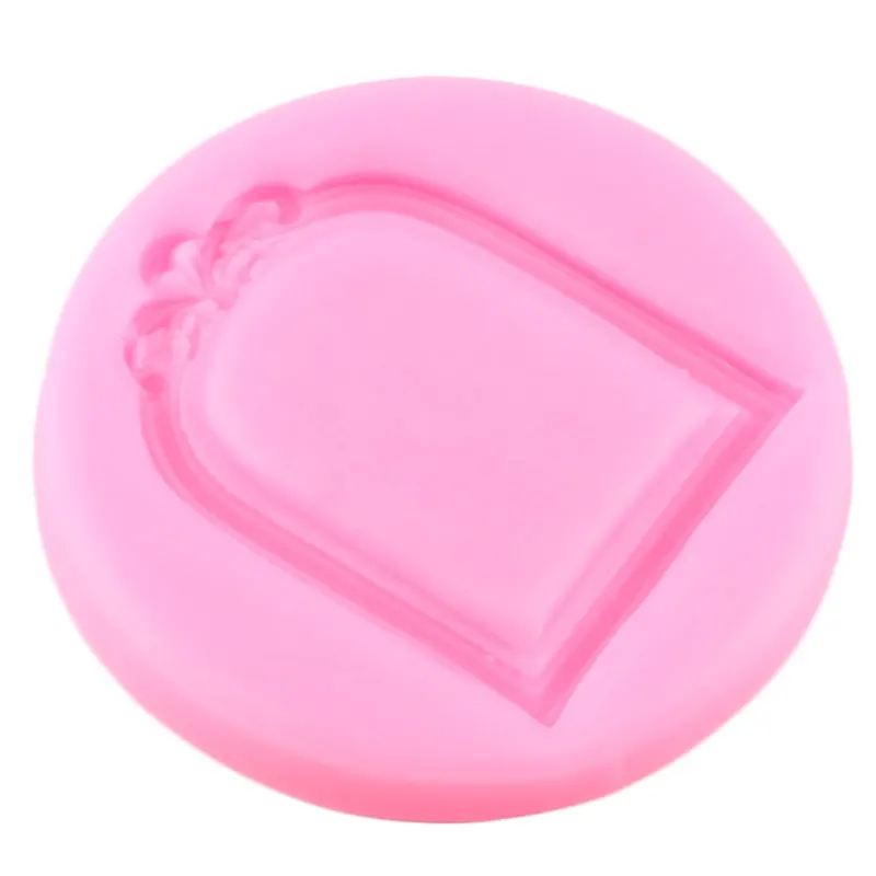 Барокко рельефная рамка границы торта силиконовые формы DIY свадебные конфеты