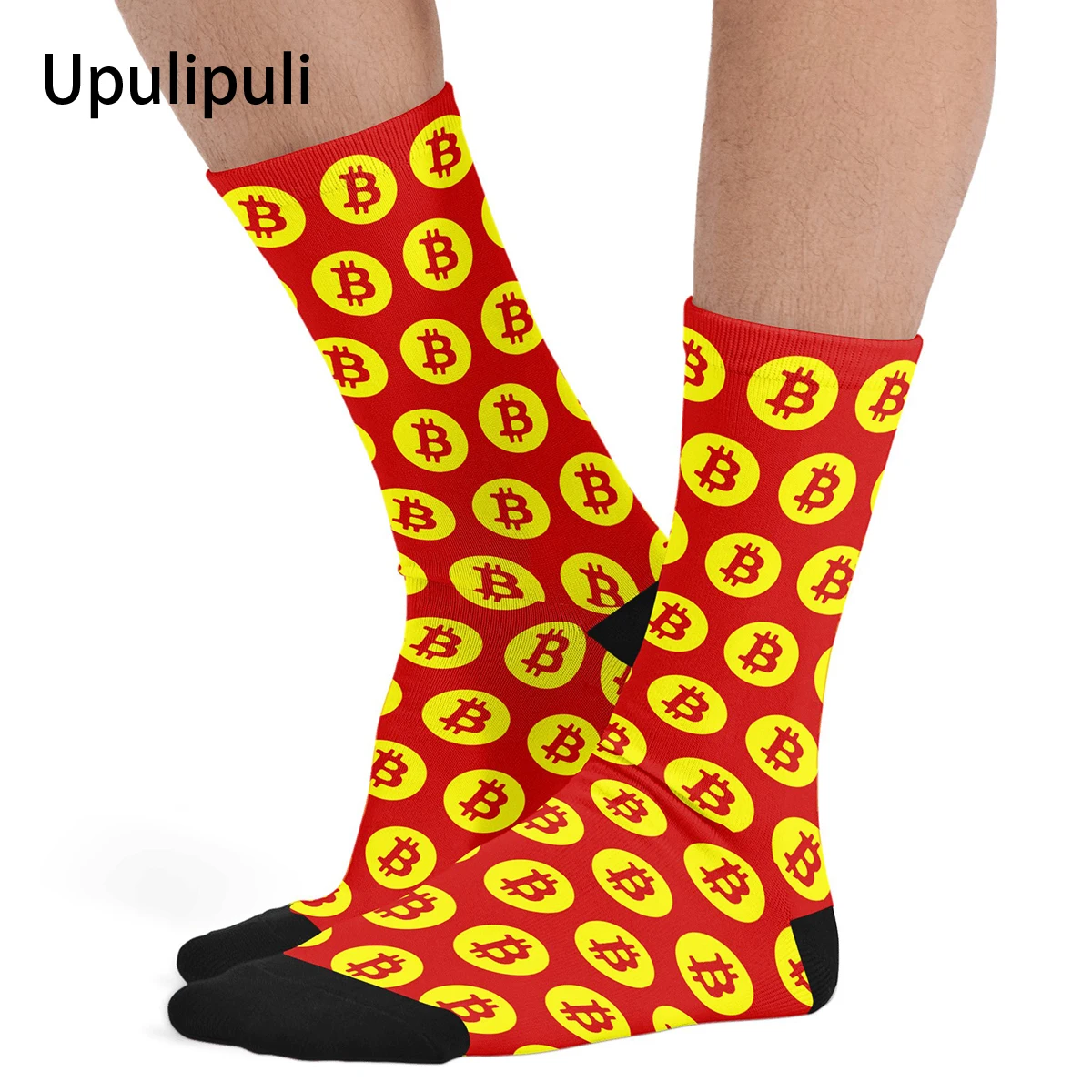 

Криптовалюты Биткоин криптовалюты для мужчин 10% спандекс модные носки средней длины зимняя валюта графика