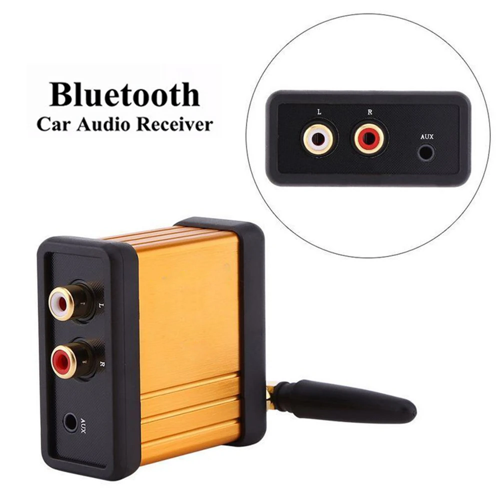 Bluetooth 4 2 RCA Aux 3 5 мм Aptx приемник с низкой задержкой беспроводной стереозвук аудио
