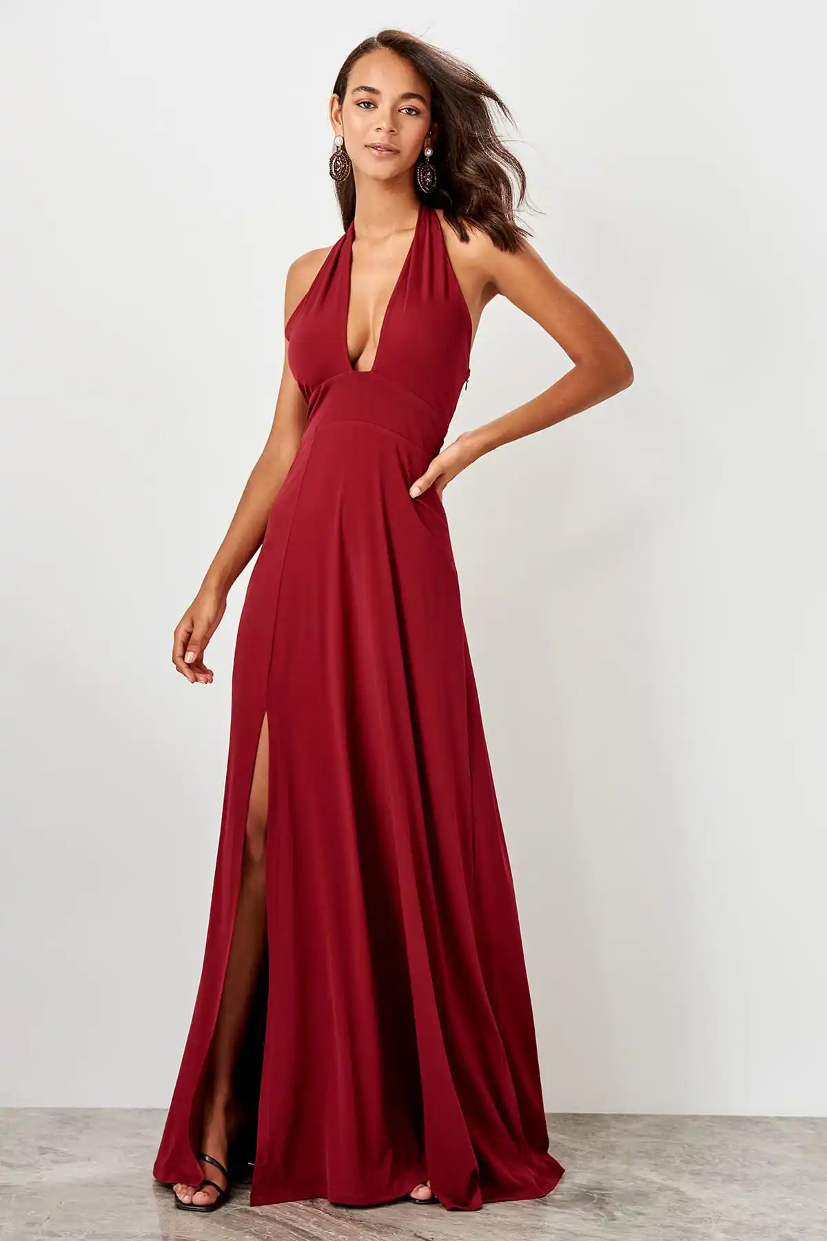 Trendyol короткое вечернее платье TPRSS19BB0416 | Свадьбы и торжества
