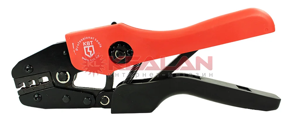 КВТ СТК 10 кримпер для опрессовки наконечников и разъемов в термоусаживаемой