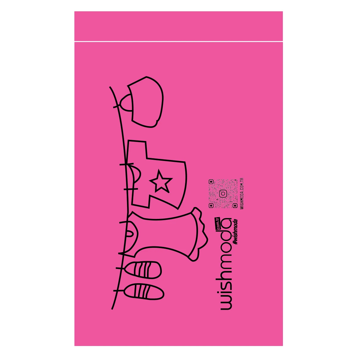 Розовые пластиковые пакеты для почтовых отправлений полиэтиленовые с