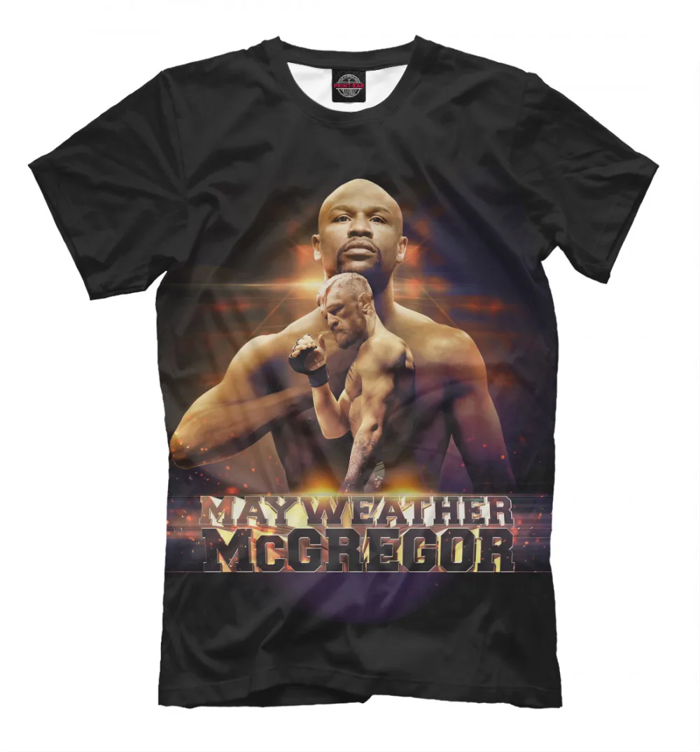 Мужская футболка Mayweather VS McGregor | одежда