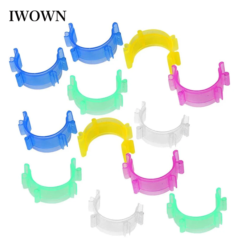

20/40Pcs Colorful Plastic Sewing Bobbin Clips Bobbins Thread Spool Holder Clamps for Sewing Embroidery Quilting Accessories