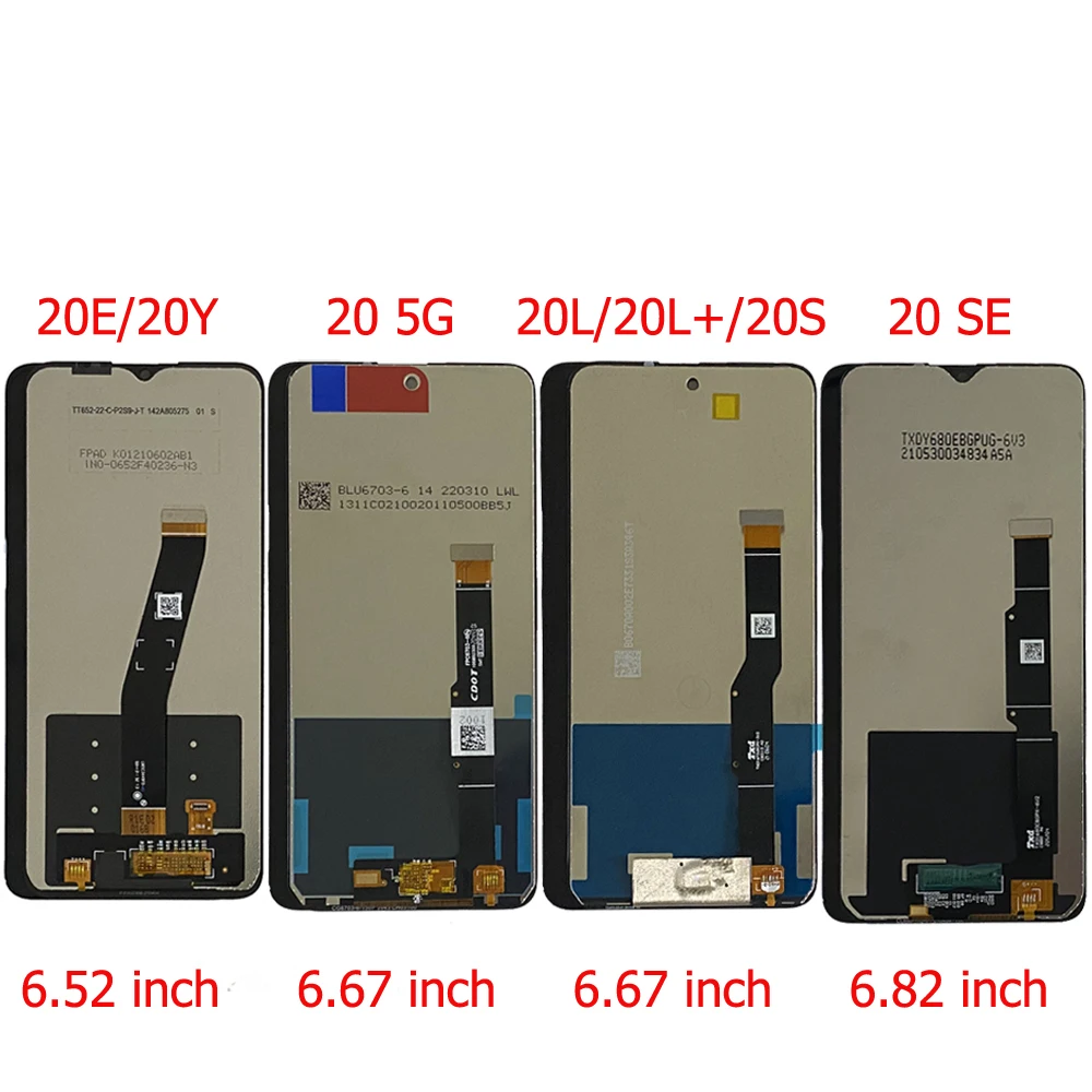 Для ЖК-дисплея TCL 10 SE 20 5G LCD 10L T770H Plex Pro 30 T671H 20L 20B 20S 20E 30E | Мобильные телефоны и