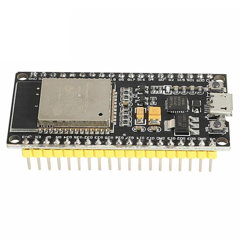 

Макетная плата ESP32, Wi-Fi + Bluetooth-совместимый ультра-низкое энергопотребление, двухъядерный процессор CP2102, модуль фильтров 2,4 GHzRF ESP32