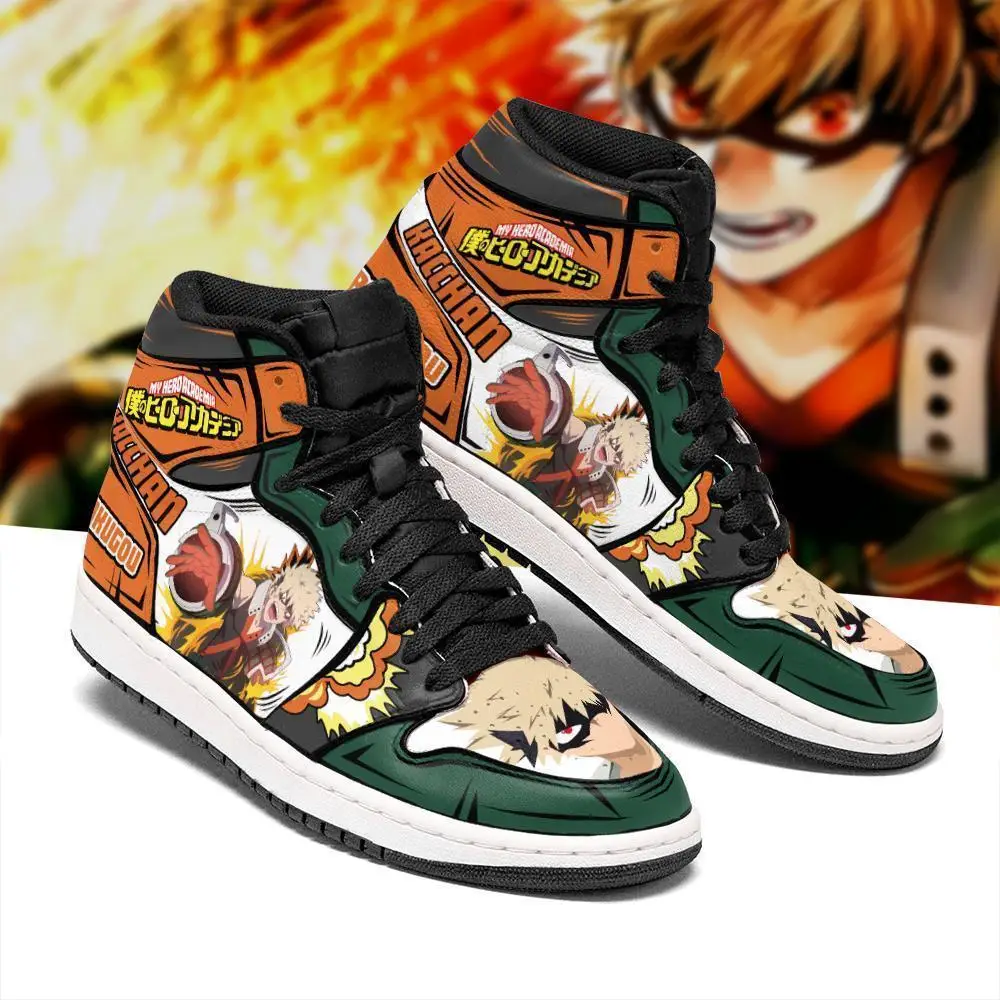 

Katsuki Bakugo Sneakers Custom My Hero Academia Anime Shoes MN05