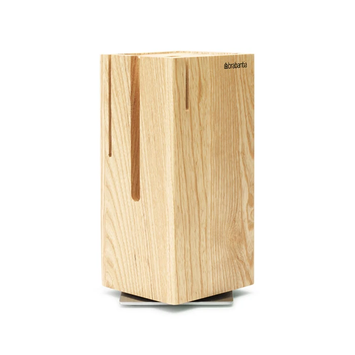 Блок для ножей Brabantia &quotProfile&quot деревянный коричневый. 430008 | Дом и сад