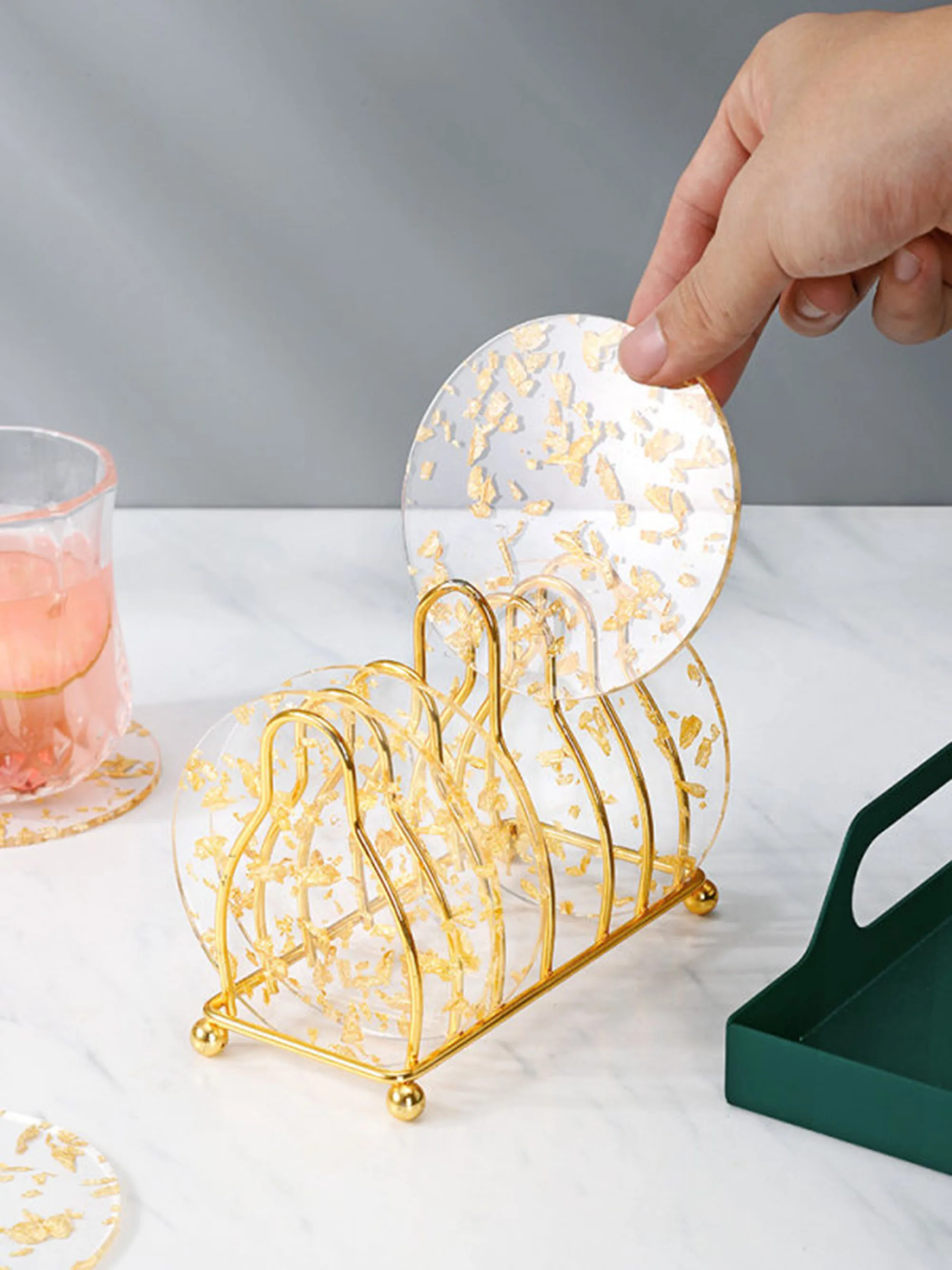 

Household Bowls And Plates Waterproof Tea Coaster Water Cup Table Mat Anti-Scald Teapot Mat Coaster Heat Insulation Pad