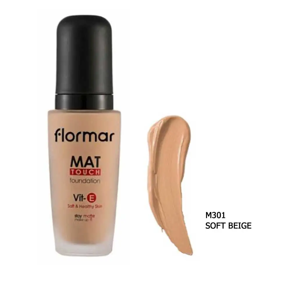 

Flormar MAT TOUCH FOUNDATION best foundation tinted moisturizer make up cover FOUNDATION best full coverage foundation