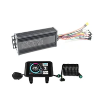 36v48v52v 45a for 1500w 2000w motor sine wave 3 mode intelligent controller with colorful lcd display for ebike electric bike
