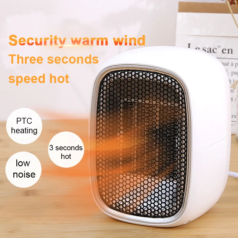 Мини грелка обогреватель вентилятора портативный Электрический ручной для дома