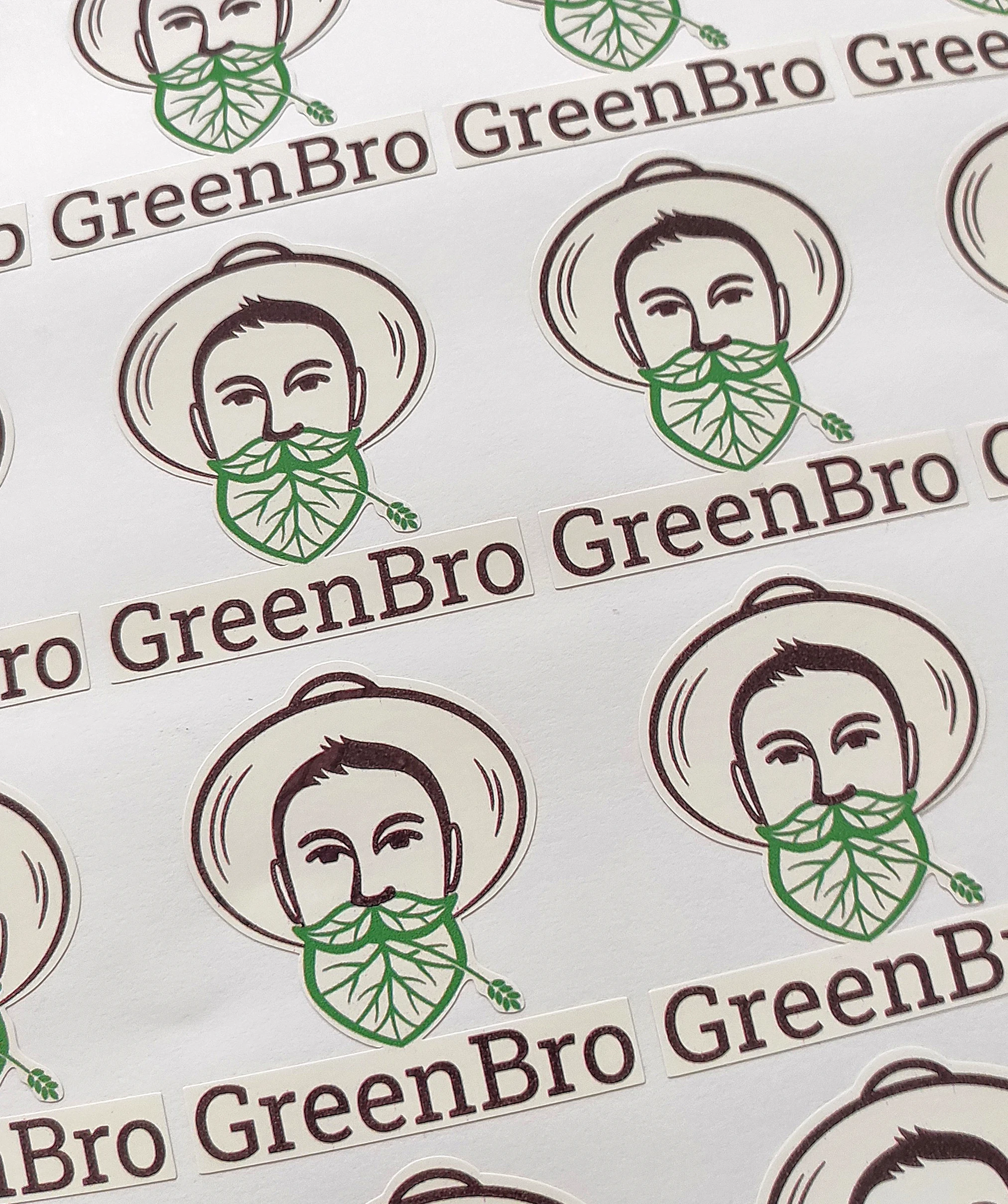 Наклейки с вашим логотипом/изображением 100шт - любого размера | Дом и сад