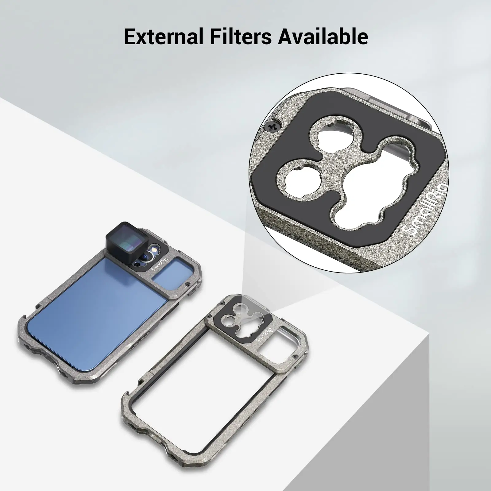 Оснастка для видеокамеры SmallRig iPhone 13 Pro / pro Max совместима с резьбовыми линзами 17 мм