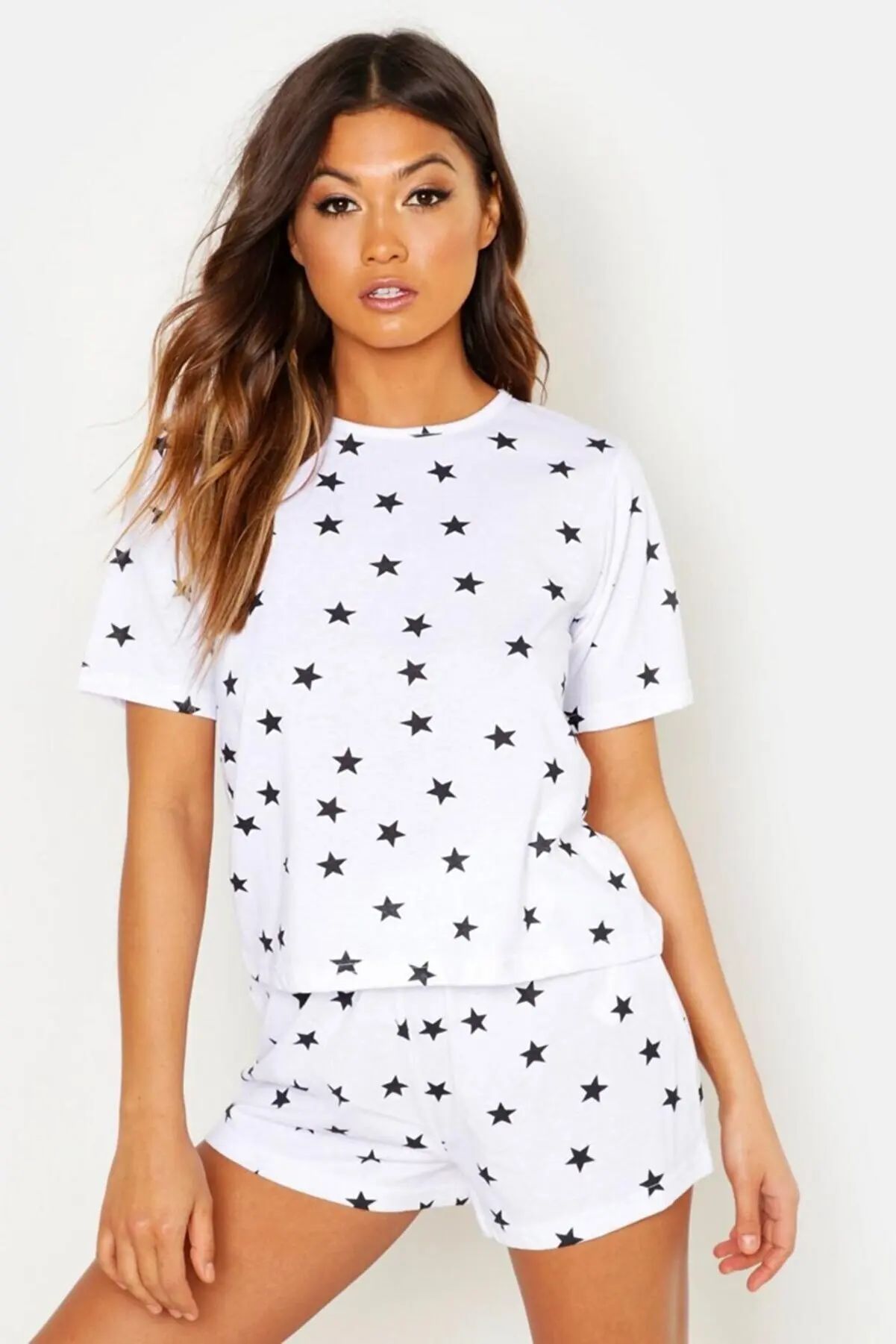 GoldFashion Sexy Pajamas Suits For Women Women's Nightgown 2 Piece Cotton Pants Homewear Dress Underwear Set Shorts Bathrobe