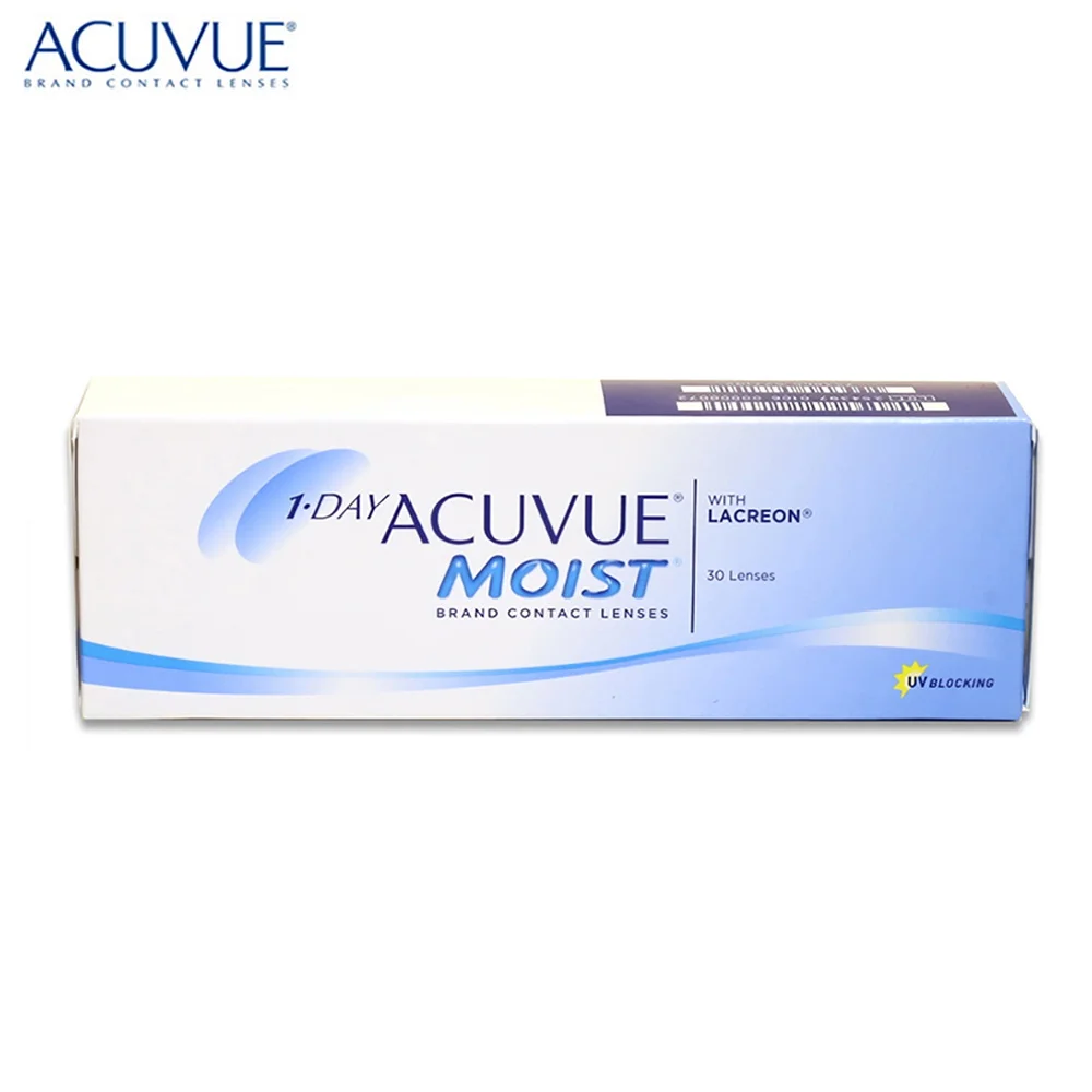 Контактные линзы 1-Day Acuvue Moist(30 шт) R: 8.5