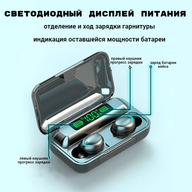 Tws f9-5 с power bank. Наушники tws f9 5 0. Беспроводные bluetooth наушники f9 tws. Наушники f9-5 tws. Беспроводные наушники tws f9-5.