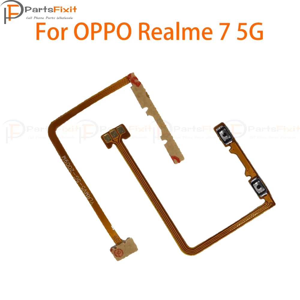 

Power Volume Button For OPPO Realme 7 5G Realme7 Switch On Off Button Flex Cable