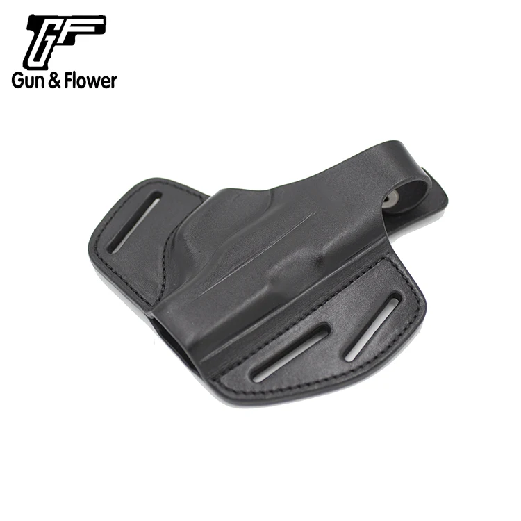 Gunflower 3 слота для блинов сокрытие OWB с накатанной головкой Release Италия чехлы из кожи, в виде бумажника Ruger LC9 пистолетный мешочек