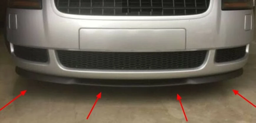 3 шт. Универсальные Передние бамперы для Audi TT MK1 8N CUPRA R