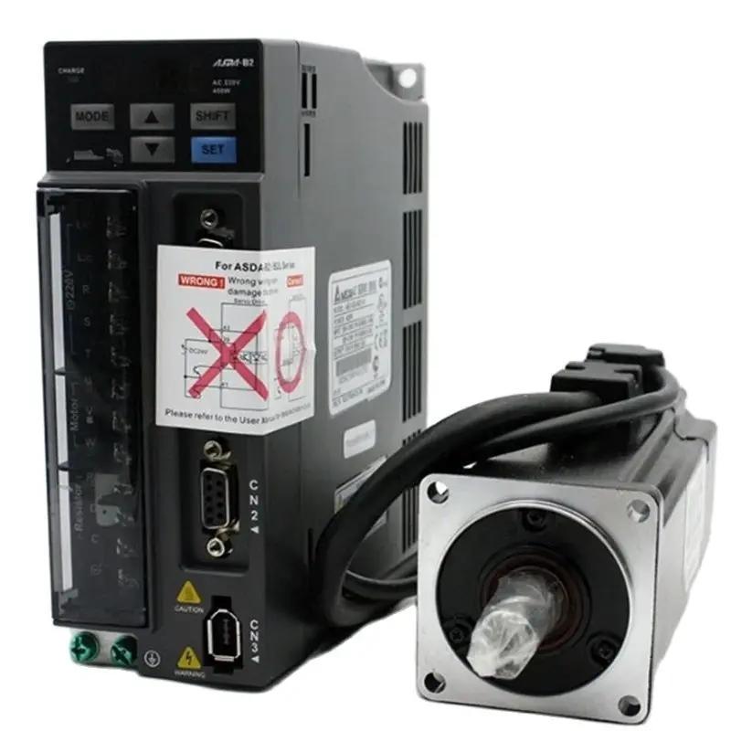 

ECMA-C20807RS+ASD-B2-0721-B DELTA 750w 3000rpm 2.39Nm AC Servo Motor Driver Kits