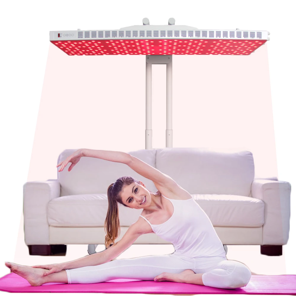 IDEAREDLIGHT LED Red Light Therapy Bed Near Infrared 660nm 850nm With Stand Beauty Skin Whitening Care Skin Rejuvenation
