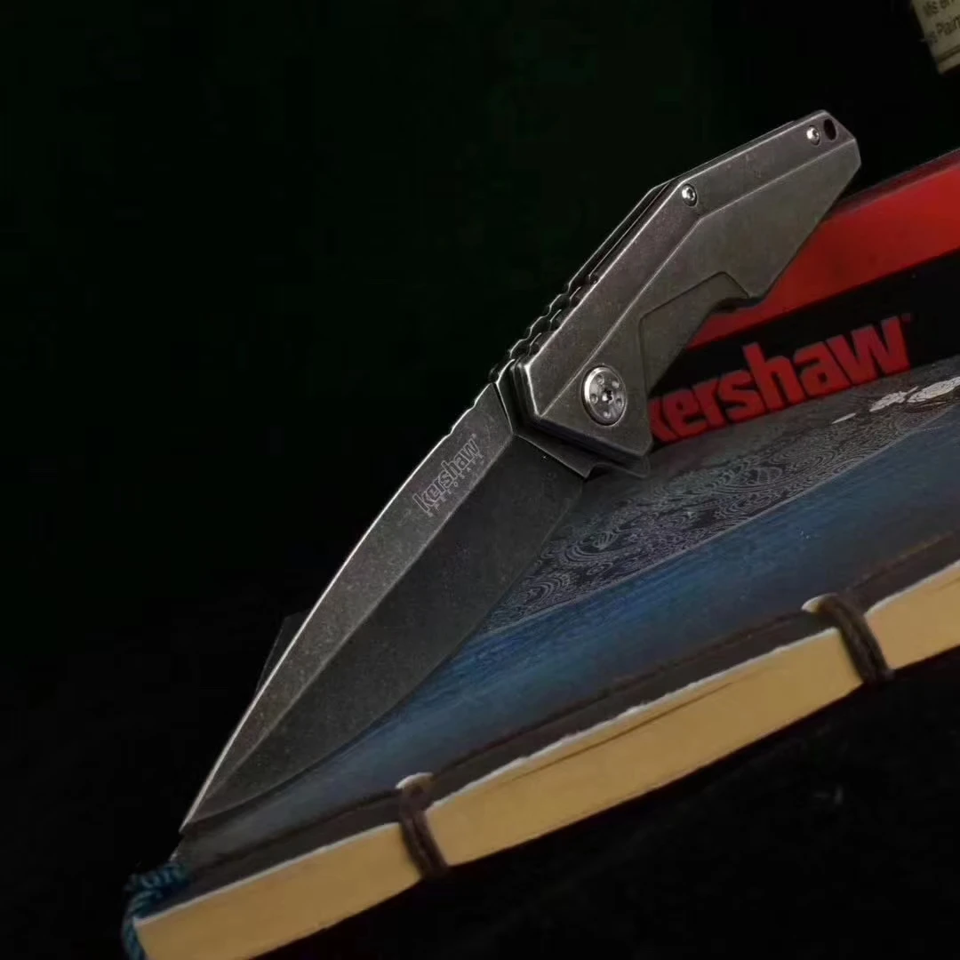 

KERSHAW 1318 Tactical Pocket Folding Knife Survival Self Defense Rescue Knife Outdoor Camping Hunting Kitchen Multi-tool EDC