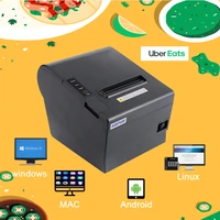 80mm bluetooth wifi ethernet receipt bill ticket pos thermal printer compatible with uber eats and mac andoird