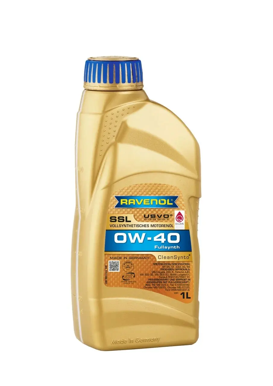 Engine oil SAE Ravenol Super synthetik OEL SSL 0W-40 (1L) New | Автомобили и мотоциклы