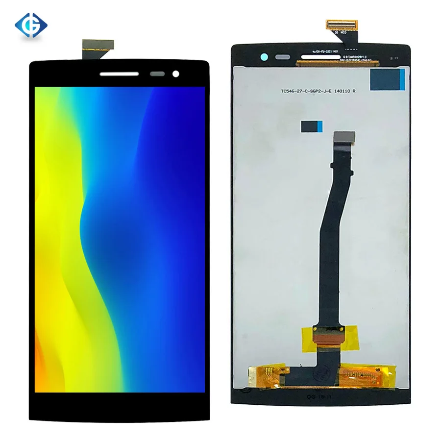 5,5 ''Полный ЖК-дисплей для OPPO Find 7 7A X9007 X9006 ЖК-дисплей сенсорный экран Запасные части для OPPO X9007 экран дисплей полный