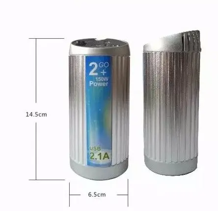Инвертор с USB 2.1A 12 В до 220 150 Вт|Инверторы для авто| |