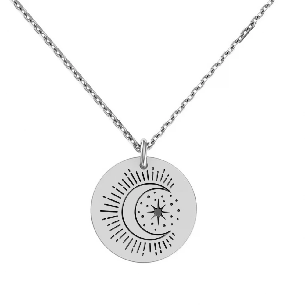 Колье из серебра Звезда с чёрной эмалью ЯХОНТ Ювелирный Арт. 261866 р. 40 - купить по