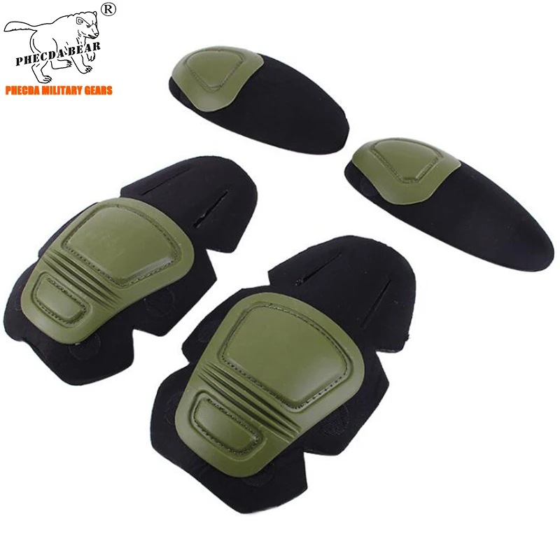 

PHECDA tactical gear outdoor army police combat military uniform protector tactical elbow knee pads for Gen 1 2 3 uniform
