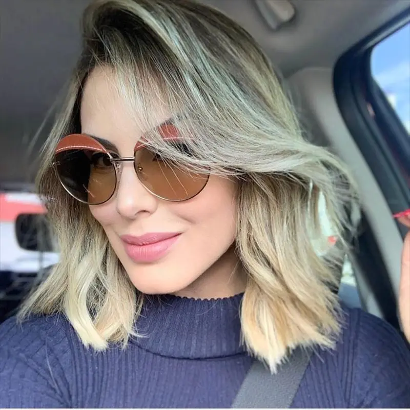 Солнцезащитные очки в винтажном стиле для мужчин и женщин аксессуар от солнца с