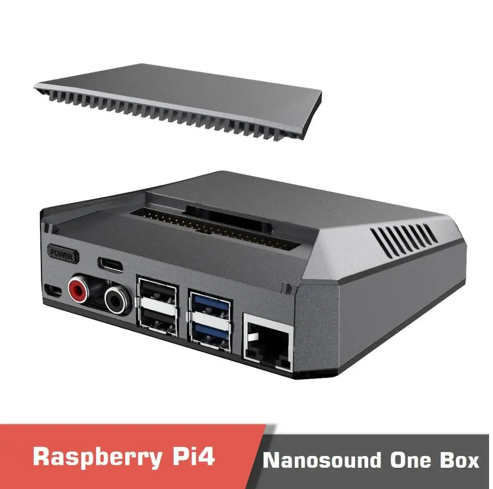 Raspberry Pi 4 Nanosound одна коробка/аргон 1 алюминиевый корпус с Hi Fi ЦАП| |