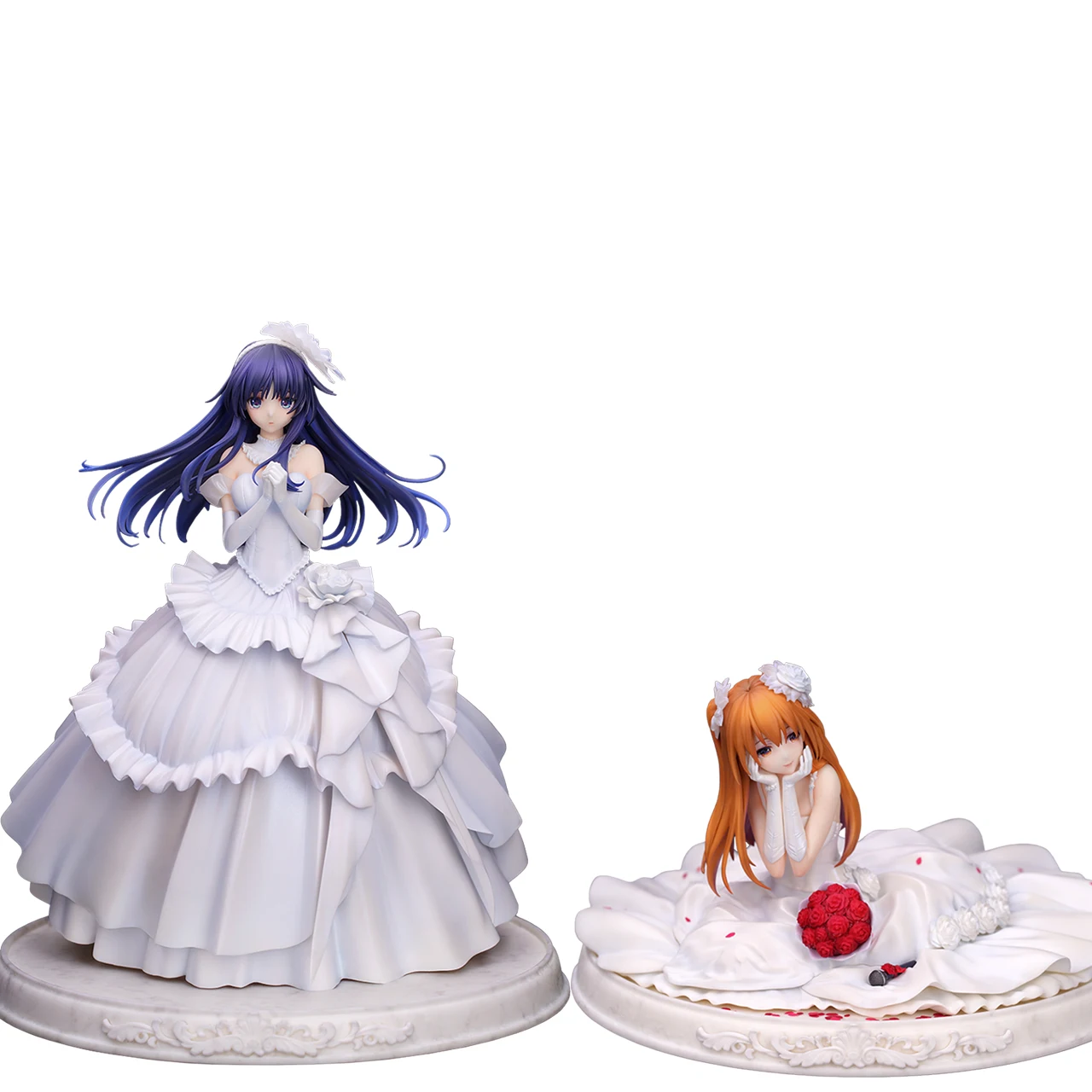 

Экшн-фигурка из ПВХ juai, оригинал, Myethos White альбом 2, Shiawase no Mukougawa Ogiso Setsuna Touma Kazusa, для свадьбы