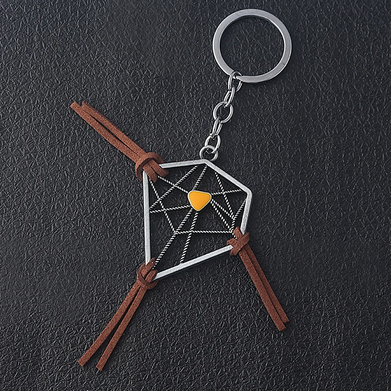 

Inspired by Death Stranding Sam Bridges Dreamcatcher Keychain Key Holder for Women Men Unisex Cosplay Jewelry Gift