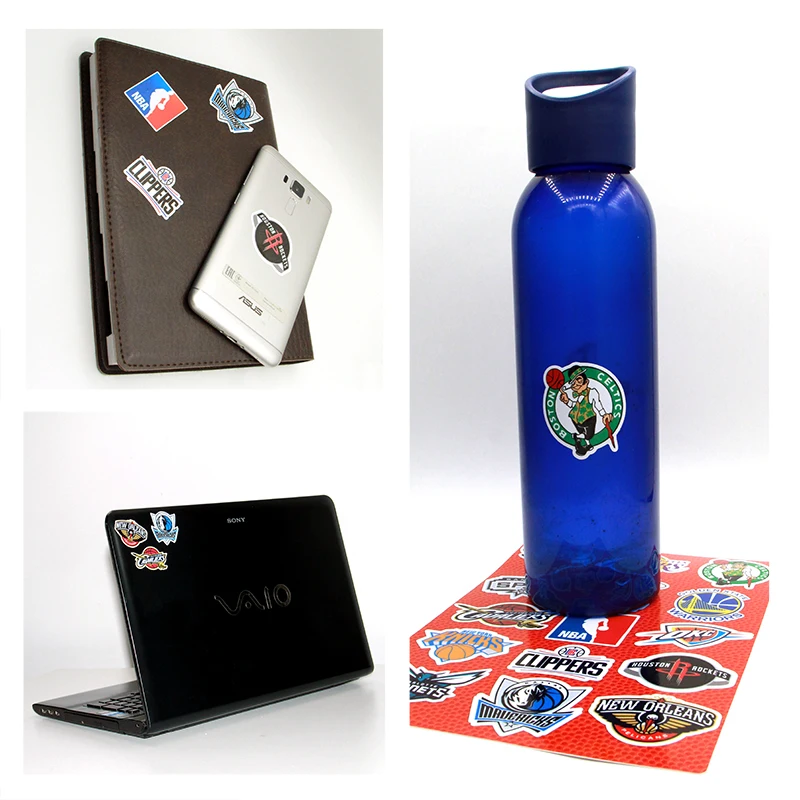 Самоклеющиеся наклейки на пленке спорт NBA баскетбол команды прикольные телефон