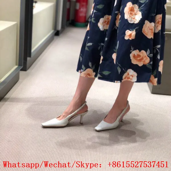 Обувь Женские туфли лодочки Фирменный дизайн Босоножки без задника с квадратным